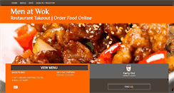 Desktop Screenshot of menatwokrestaurant.com